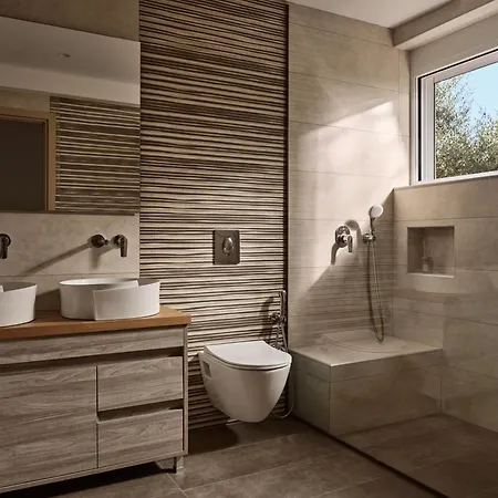 Hora Ionica Villa, Private Pool & 10acre Greenland, By Thinkvilla 빌라 Koukounariá